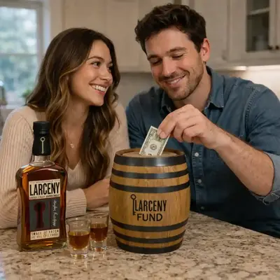 Couple using Larceny Fund oak barrel piggy bank while enjoying whiskey, featuring branded distillery gift product for home bar and lifestyle use

PRIMARY PRODUCT SEO IMAGE NAME

larceny-fund-oak-barrel-piggy-bank-custom-distillery-gift-shop-product.webp

FULL PRODUCT DESCRIPTION

The Larceny Fund Oak Barrel Piggy Bank is a premium, handcrafted distillery gift shop product designed to turn everyday moments into branded experiences. Made from real oak and finished with authentic metal bands, this barrel-shaped piggy bank features a precision-engraved “Larceny Fund” logo, giving it the look and feel of a true distillery barrel.

Designed with both functionality and visual appeal in mind, the top features a wide slot that accommodates coins and folded bills, making it perfect for savings, tips, or fun “whiskey funds.” Whether placed on a bar, countertop, or shelf, it immediately captures attention and reinforces brand identity.

For distilleries, this product goes beyond a simple retail item—it’s a powerful merchandising tool. Gift shop products like this extend your brand into customers’ homes, creating daily interaction and long-term brand recall. Each time a customer adds to their “Larceny Fund,” they’re engaging with your brand in a personal and memorable way.

This barrel piggy bank is ideal for distillery gift shops, tasting rooms, and promotional programs. It pairs perfectly with bottles, glassware, and other branded merchandise, increasing average order value and creating cohesive retail displays.

Additionally, it’s an excellent item for corporate gifting, loyalty programs, and special releases. Customers love products that are both functional and unique—and this delivers both.

Durable, eye-catching, and highly giftable, the Larceny Fund Oak Barrel Piggy Bank transforms a simple savings jar into a branded storytelling piece that keeps your distillery top of mind.

SHORT DESCRIPTION

Custom engraved oak barrel piggy bank designed for distillery gift shops, featuring a “Larceny Fund” design perfect for whiskey lovers, branded merchandise, and retail displays.

SEARCH WORDS (KEYWORDS)

oak barrel piggy bank
larceny fund barrel
distillery gift shop items
whiskey piggy bank
custom barrel piggy bank
engraved oak barrel gift
distillery merchandise
bourbon gift ideas
barrel coin bank
whiskey themed gifts
custom distillery products
gift shop merchandise distillery
bar decor accessories
bourbon collectibles

PROMO TEXT

Turn every customer into a brand ambassador. The Larceny Fund Barrel Piggy Bank is a best-selling distillery gift shop item that blends function, storytelling, and premium branding into one unforgettable product.

META DATA (SEO)
Meta Page Title

Larceny Fund Oak Barrel Piggy Bank | Distillery Gift Shop Merchandise

Meta Description

Shop the Larceny Fund oak barrel piggy bank, a premium engraved distillery gift shop item perfect for whiskey lovers, branded merchandise, and unique bourbon gifts.

Meta Keywords

oak barrel piggy bank, larceny fund barrel, distillery gift shop items, whiskey gifts, bourbon merchandise, engraved barrel bank, custom distillery products, bar decor gifts, whiskey accessories, bourbon collectibles

If you want, I can also optimize this for Shopify, Amazon, or Google Shopping feeds next.